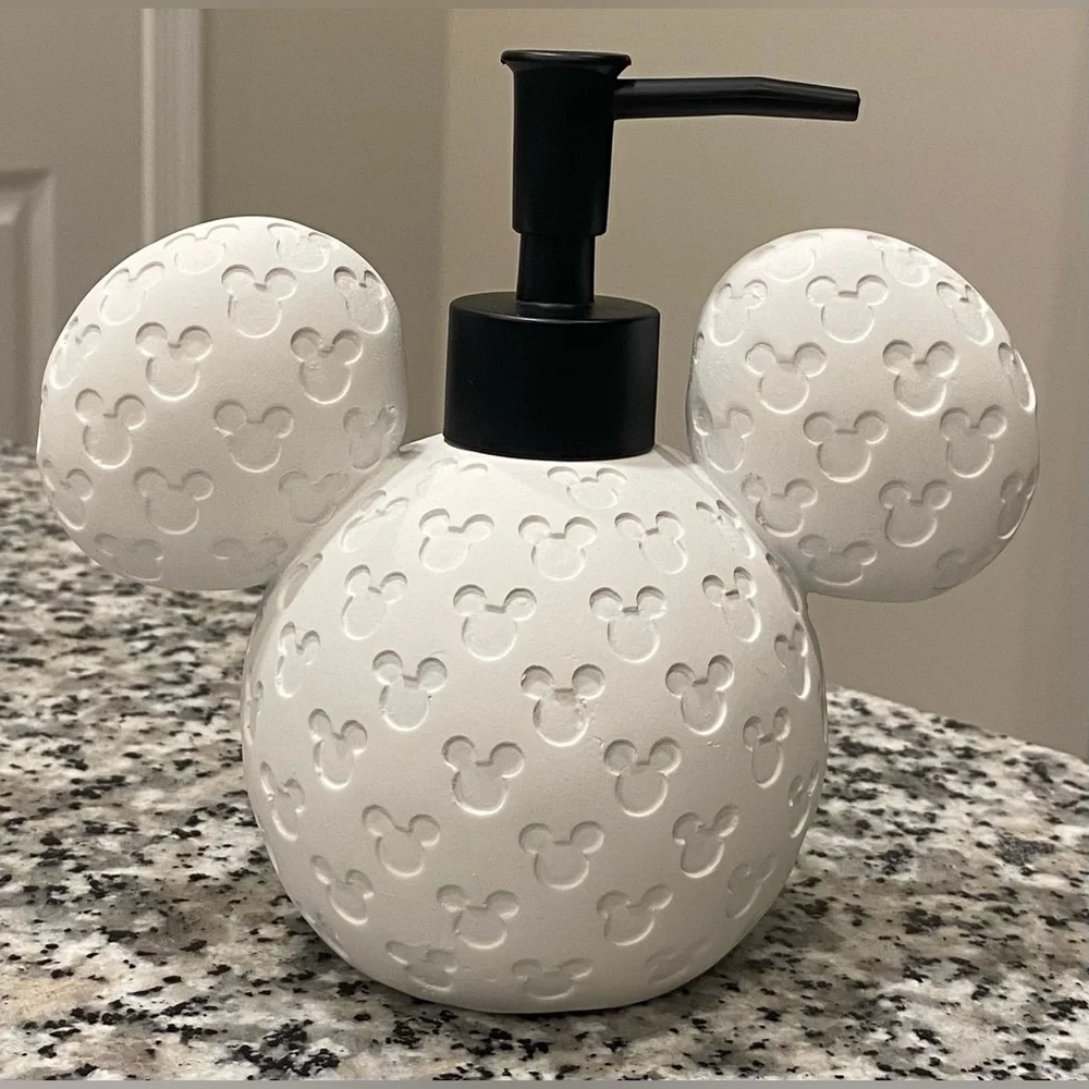 Disney Mickey Mouse Dispenser White Disney Printed - Picture 1 of 8